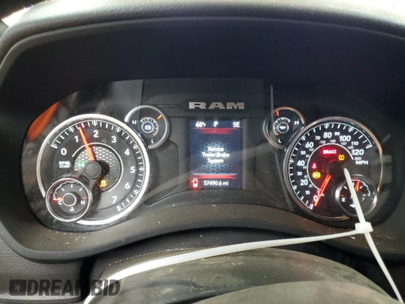 2023 Ram 2500 Tradesman с VIN 3C6UR5CJ3PG504306, выставлен на аукционе Copart как лот 50716645 с пробегом 57 490 миль миль и Списание • Salvage title. История ставок и продаж доступна на DreamBid. Изображение 9.