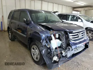2015 Honda Pilot LX with VIN 5FNYF3H23FB012632, listed as a Copart auction lot 44495925 with 157,910 mi miles and Salvage Title. Bid and sale history available at carsss.com. Image 4.