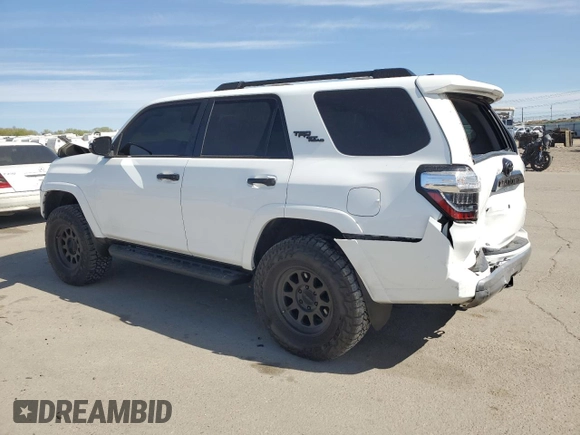 2023 Toyota 4Runner TRD Off Road Premium with VIN JTERU5JR6P6089162, listed as a Copart auction lot 54236285 with 32,158 mi miles and Salvage title. Bid and sale history available at DreamBid. Image 2.