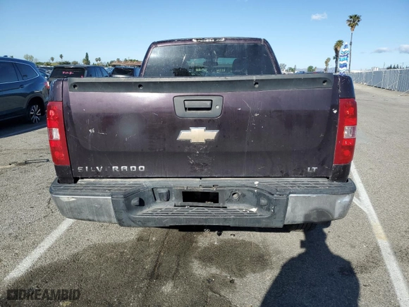 2008 Chevrolet Silverado 1500 LT w/1LT with VIN 2GCEC19C481207832, listed as a Copart auction lot 51635185 with 0 mi miles and Salvage Title. Bid and sale history available at carsss.com. Image 6.