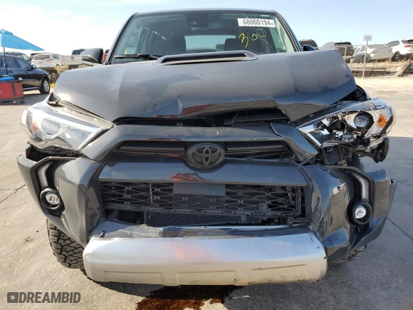2024 Toyota 4Runner TRD Off Road with VIN JTEPU5JR5R6273440, listed as a Copart auction lot 68060194 with 4,360 mi miles and Salvage Title. Bid and sale history available at carsss.com. Image 5.