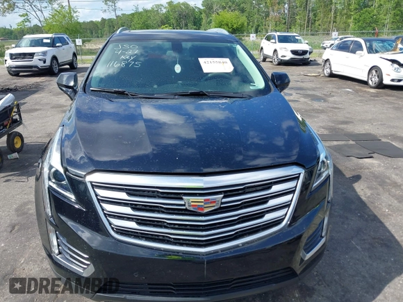 2017 Cadillac XT5 Luxury FWD z VIN 1GYKNBRS0HZ116875, wystawiony jako IAAI lot #42155840 z przebiegiem 47 625 mil mil oraz . Historia ofert i sprzedaży dostępna na DreamBid. Obrazek 12.
