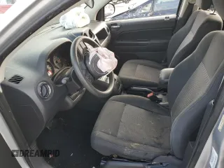 2012 Jeep Compass Sport with VIN 1C4NJCBB5CD503698, listed as a Copart auction lot 83105324 with 0 mi miles and Salvage Title. Bid and sale history available at carsss.com. Image 7.