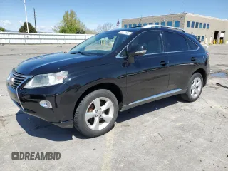 2014 Lexus RX 350 with VIN 2T2BK1BA5EC247604, listed as a Copart auction lot 55172555 with 130,713 mi miles and Salvage title. Bid and sale history available at DreamBid. Image 1.