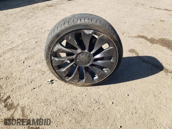 2023 Tesla Model Y Performance with VIN 7SAYGDEF3PF773031, listed as a Copart auction lot 47105765 with 25,604 mi miles and Salvage Title. Bid and sale history available at DreamBid. Image 12.