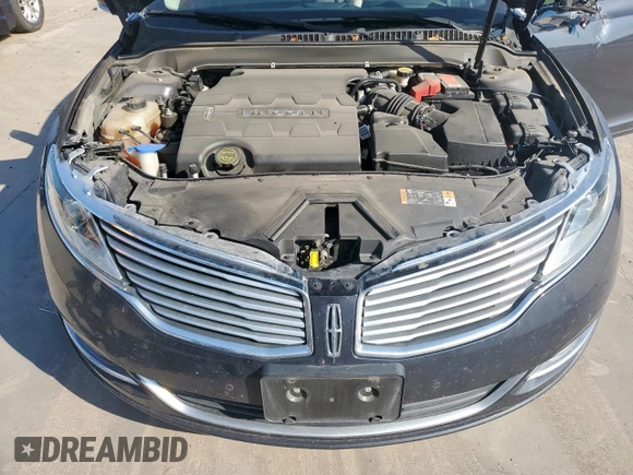 2014 Lincoln MKZ with VIN 3LN6L2GK5ER836216, listed as a Copart auction lot 59079595 with 104,011 mi miles and Salvage title. Bid and sale history available at DreamBid. Image 11.