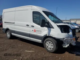 2016 Ford Transit Cargo with VIN 1FTYR2CM7GKA50881, listed as a Copart auction lot 51495455 with 106,360 mi miles and Salvage Title. Bid and sale history available at DreamBid. Image 4.