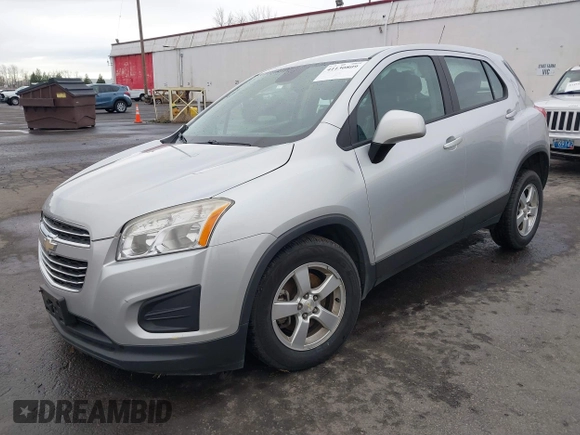 2015 Chevrolet Trax LS with VIN 3GNCJPSBXFL256473, listed as a IAAI auction lot 41130809 with 106,923 mi miles and . Bid and sale history available at DreamBid. Image 17.