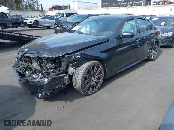 2018 BMW 5 Series 540i z VIN WBAJE5C5XJWA97667, wystawiony jako IAAI lot #41481362 z przebiegiem Nie podano mil oraz . Historia ofert i sprzedaży dostępna na DreamBid. Obrazek 20.
