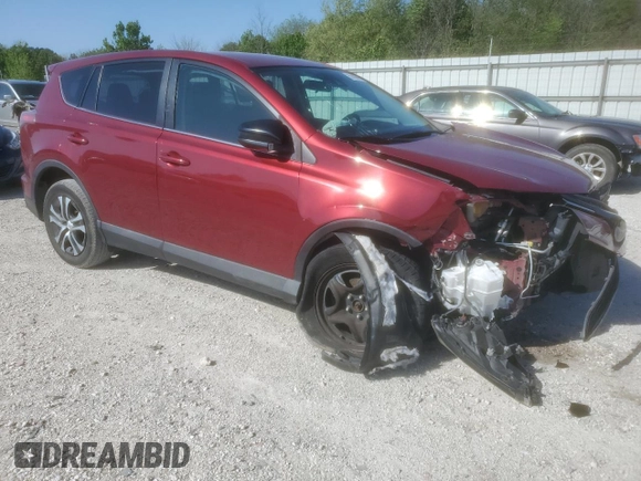 2018 Toyota RAV4 LE with VIN 2T3BFREV7JW777434, listed as a Copart auction lot 52180845 with 112,431 mi miles and Salvage Title. Bid and sale history available at carsss.com. Image 4.