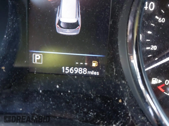2018 Nissan Rogue SV with VIN KNMAT2MV1JP572474, listed as a IAAI auction lot 41756972 with 156,988 mi miles. Bid and sale history available at carsss.com. Image 15.