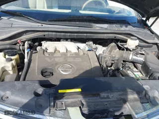 2005 Nissan Murano SL with VIN JN8AZ08W25W403652, listed as a IAAI auction lot 41706559 with 119,253 mi miles. Bid and sale history available at carsss.com. Image 10.