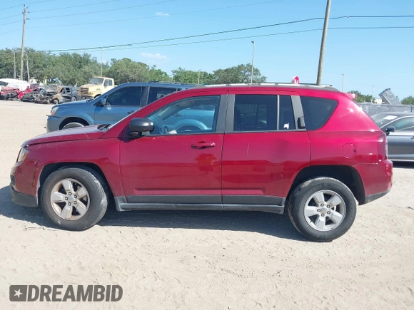 2017 Jeep Compass Sport SE с VIN 1C4NJCBA2HD166955, выставлен на аукционе IAAI как лот 42167650 с пробегом 72 813 миль миль и . История ставок и продаж доступна на DreamBid. Изображение 14.