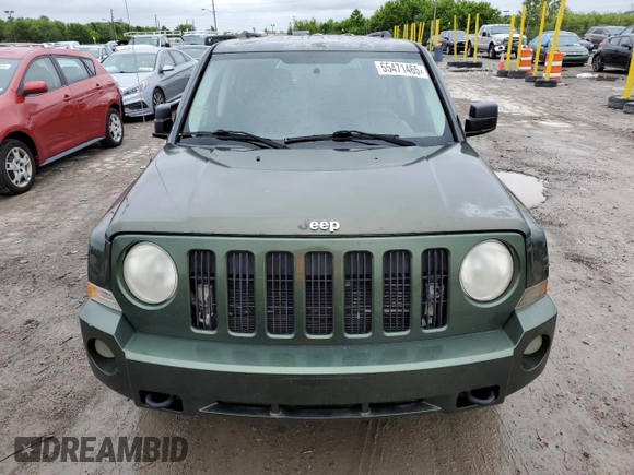 2009 Jeep Patriot Sport z VIN 1J4FF28B39D249631, wystawiony jako Copart lot #55471465 z przebiegiem 130 667 mil mil oraz Czysty tytuł • Clean title. Historia ofert i sprzedaży dostępna na DreamBid. Obrazek 5.