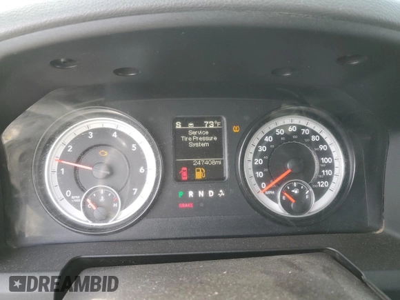 2015 Ram 2500 SLT with VIN 3C6TR5JT0FG608430, listed as a Copart auction lot 49265475 with 247,408 mi miles and Salvage title. Bid and sale history available at DreamBid. Image 9.
