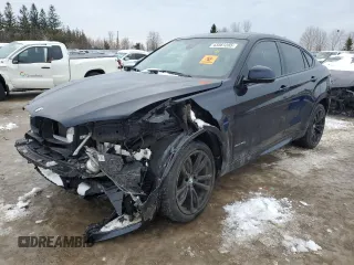 2017 BMW X6 xDrive35i with VIN 5UXKU2C31H0U29687, listed as a Copart auction lot 43561285 with 0 mi miles and Clean Title. Bid and sale history available at carsss.com. Image 1.