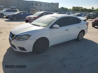 2017 Nissan Sentra S with VIN 3N1AB7AP5HY311205, listed as a Copart auction lot 55611735 with 216,533 mi miles and Salvage title. Bid and sale history available at DreamBid. Image 1.