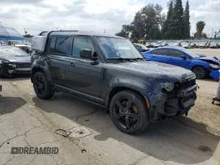 2022 Land Rover Defender with VIN SALE3ERU7N2096259, listed as a Copart auction lot 54594105 with 26,270 mi miles and Salvage title. Bid and sale history available at DreamBid. Image 4.