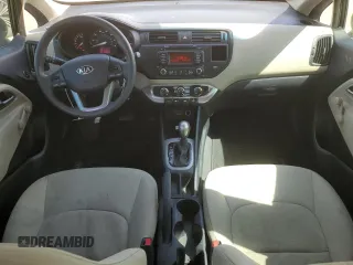 2013 Kia Rio LX with VIN KNADM4A36D6225190, listed as a Copart auction lot 50087115 with 64,895 mi miles and Salvage Title. Bid and sale history available at carsss.com. Image 8.