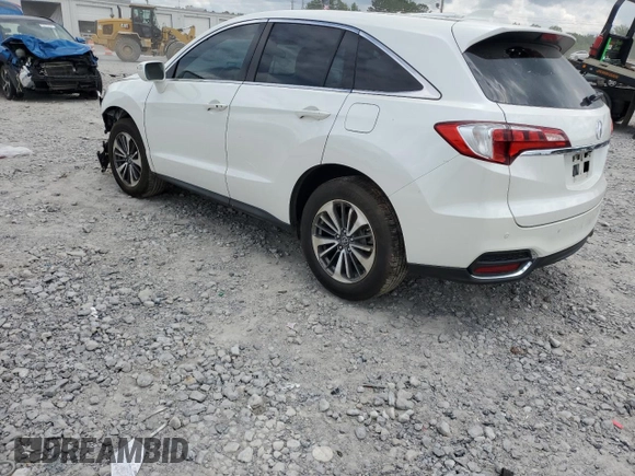 2016 Acura RDX Advance with VIN 5J8TB3H77GL017415, listed as a Copart auction lot 58571325 with 100,784 mi miles and Salvage title. Bid and sale history available at DreamBid. Image 2.