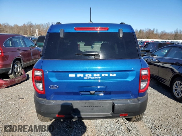 2024 Ford Bronco Sport Big Bend z VIN 3FMCR9B66RRE19987, wystawiony jako Copart lot #80150994 z przebiegiem 7 669 mil mil oraz Czysty tytuł • Clean title. Historia ofert i sprzedaży dostępna na DreamBid. Obrazek 6.