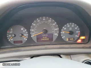 2001 Mercedes-Benz CLK-Class with VIN WDBLJ70G91F185789, listed as a Copart auction lot 86546174 with 140,958 mi miles and Salvage Title. Bid and sale history available at carsss.com. Image 9.