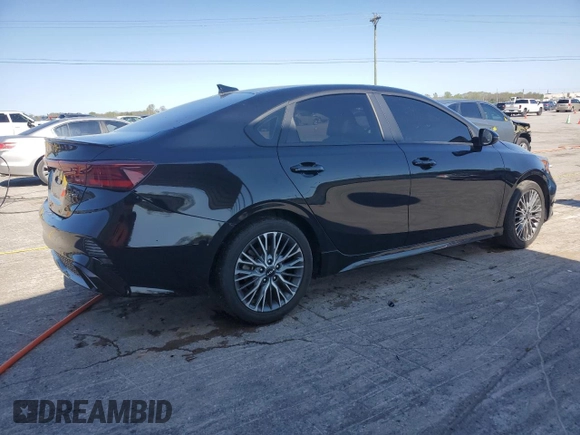 2022 Kia Forte GT-Line with VIN 3KPF54ADXNE449043, listed as a Copart auction lot 52156455 with 21,890 mi miles and Salvage Title. Bid and sale history available at carsss.com. Image 3.