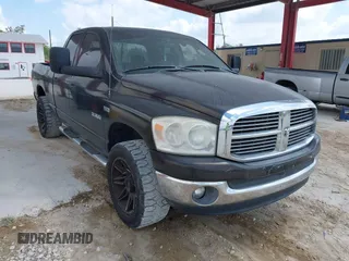2008 Dodge Ram 1500 SLT with VIN 1D7HU18228S614878, listed as a IAAI auction lot 42152563 with 240,997 mi miles. Bid and sale history available at carsss.com. Image 1.