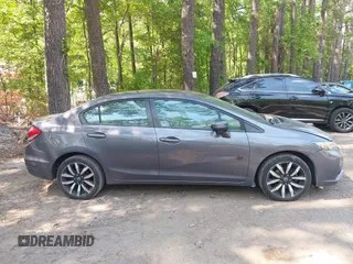 2015 Honda Civic EX-L with VIN 2HGFB2F96FH509201, listed as a IAAI auction lot 42158188 with 170,110 mi miles and . Bid and sale history available at DreamBid. Image 13.