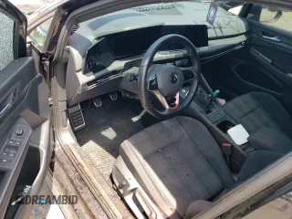 2022 Volkswagen Golf GTI SE with VIN WVWN87CD5NW139650, listed as a Copart auction lot 51297123 with 0 mi miles and Salvage Title. Bid and sale history available at carsss.com. Image 8.
