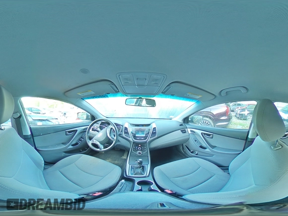 2016 Hyundai Elantra SE z VIN 5NPDH4AE9GH654729, wystawiony jako Copart lot #59590315 z przebiegiem 230 768 mil mil oraz Szkoda całkowita • Salvage title. Historia ofert i sprzedaży dostępna na DreamBid. Obrazek 14.