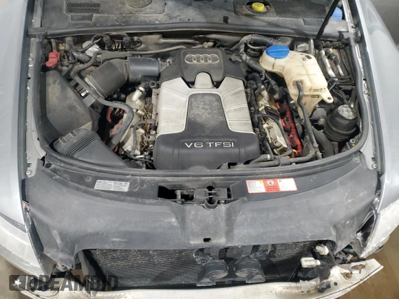 2010 Audi A6 3.0T Premium Plus with VIN WAUFGAFB5AN057218, listed as a Copart auction lot 87795385 with 175,190 mi miles and Salvage Title. Bid and sale history available at carsss.com. Image 11.