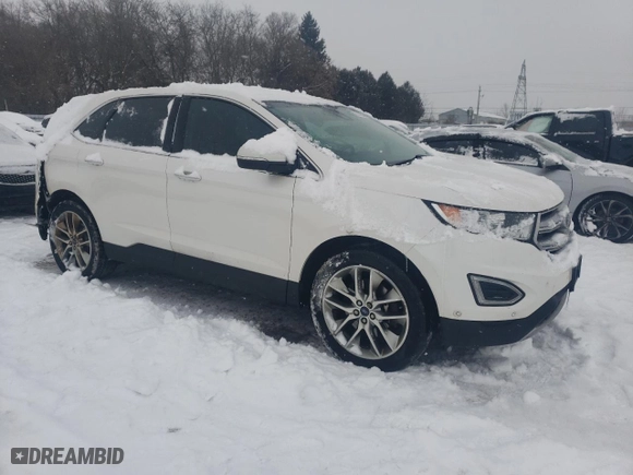 2015 Ford Edge Titanium with VIN 2FMPK4K92FBB86459, listed as a Copart auction lot 88353865 with 174,981 mi miles and Clean Title. Bid and sale history available at carsss.com. Image 4.