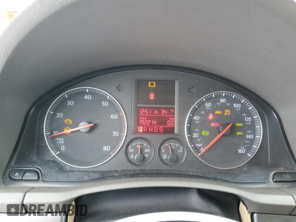 2006 Volkswagen Jetta 2.5L z VIN 3VWRG71K46M649069, wystawiony jako Copart lot #44103445 z przebiegiem 192 214 mil mil oraz Szkoda całkowita • Salvage title. Historia ofert i sprzedaży dostępna na DreamBid. Obrazek 9.