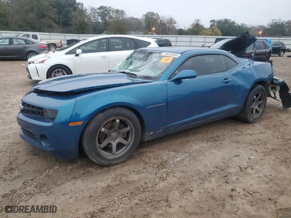 2010 Chevrolet Camaro LS with VIN 2G1FE1EV5A9116607, listed as a Copart auction lot 85658304 with 0 mi miles and Salvage Title. Bid and sale history available at carsss.com. Image 1.
