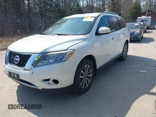 2014 Nissan Pathfinder Platinum with VIN 5N1AR2MM7EC648200, listed as a IAAI auction lot 42069315 with 178,577 mi miles. Bid and sale history available at carsss.com. Image 2.