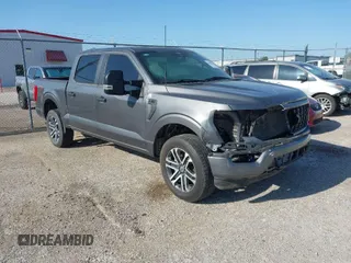 2023 Ford F-150 XL with VIN 1FTFW1E51PKF71272, listed as a IAAI auction lot 42001314 with 5,314 mi miles. Bid and sale history available at carsss.com. Image 1.
