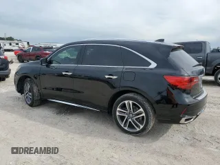 2017 Acura MDX Sport Hybrid w/Advance Pkg with VIN 5FRYD7H77HB000719, listed as a Copart auction lot 48509964 with 103,000 mi miles and Salvage Title. Bid and sale history available at carsss.com. Image 2.