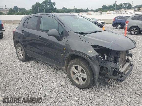 2020 Chevrolet Trax LS with VIN 3GNCJNSB7LL182851, listed as a Copart auction lot 63653815 with 157,095 mi miles and Salvage title. Bid and sale history available at DreamBid. Image 4.