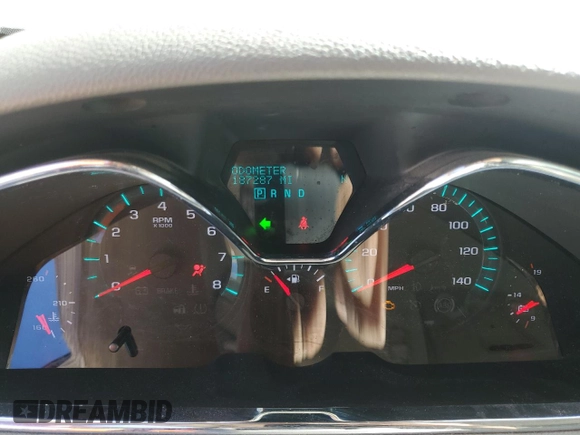 2013 Chevrolet Traverse LTZ z VIN 1GNKVLKD0DJ101204, wystawiony jako Copart lot #46361955 z przebiegiem 187 287 mil mil oraz Szkoda całkowita • Salvage title. Historia ofert i sprzedaży dostępna na DreamBid. Obrazek 9.