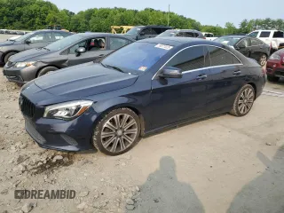 2017 Mercedes-Benz CLA 250 with VIN WDDSJ4GB2HN408363, listed as a Copart auction lot 59077025 with 106,650 mi miles and Salvage title. Bid and sale history available at DreamBid. Image 1.