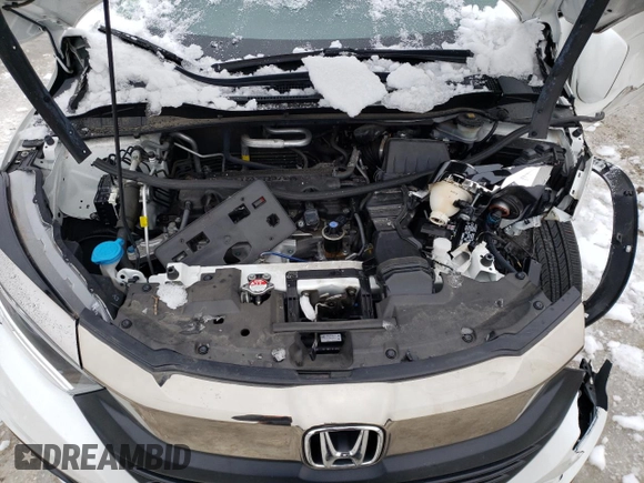 2022 Honda HR-V EX with VIN 3CZRU6H57NM774811, listed as a Copart auction lot 46120225 with 12,321 mi miles and Salvage Title. Bid and sale history available at carsss.com. Image 11.