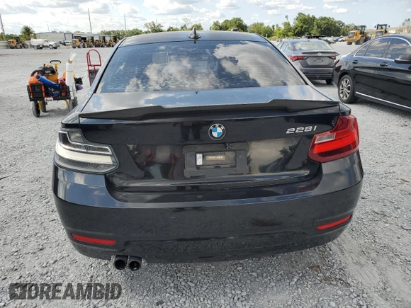 2015 BMW 2 Series 228i with VIN WBA1F5C5XFV256016, listed as a Copart auction lot 62587715 with 120,651 mi miles and Clean title. Bid and sale history available at DreamBid. Image 6.