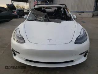 2022 Tesla Model 3 Performance with VIN 5YJ3E1EC3NF265334, listed as a Copart auction lot 84853734 with Not Provided miles and Salvage Title. Bid and sale history available at DreamBid. Image 5.