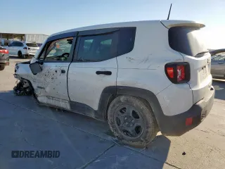 2018 Jeep Renegade Sport with VIN ZACCJAAB6JPG93183, listed as a Copart auction lot 49879165 with 161,848 mi miles and Salvage Title. Bid and sale history available at DreamBid. Image 2.