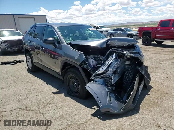2024 Toyota RAV4 LE with VIN 2T3F1RFV9RC476045, listed as a Copart auction lot 55453285 with 7,622 mi miles and Salvage title. Bid and sale history available at DreamBid. Image 13.