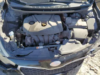 2014 Kia Forte LX with VIN KNAFX4A60E5057547, listed as a Copart auction lot 81062854 with 191,597 mi miles and Salvage Title. Bid and sale history available at carsss.com. Image 12.