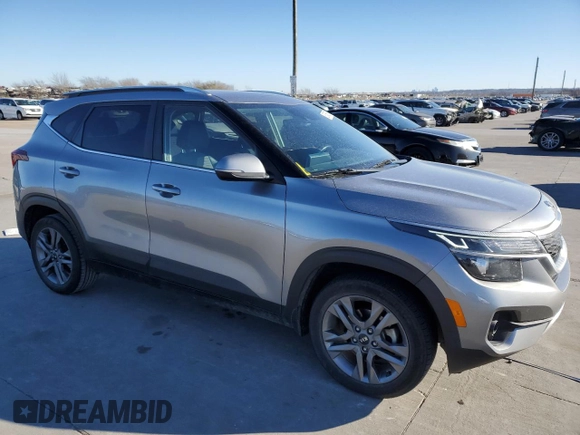 2021 Kia Seltos S with VIN KNDEU2AAXM7095595, listed as a Copart auction lot 87456074 with 122,712 mi miles and Clean Title. Bid and sale history available at DreamBid. Image 4.