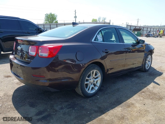 2015 Chevrolet Malibu LT with VIN 1G11C5SL2FF181651, listed as a IAAI auction lot 41965691 with 55,796 mi miles. Bid and sale history available at carsss.com. Image 4.