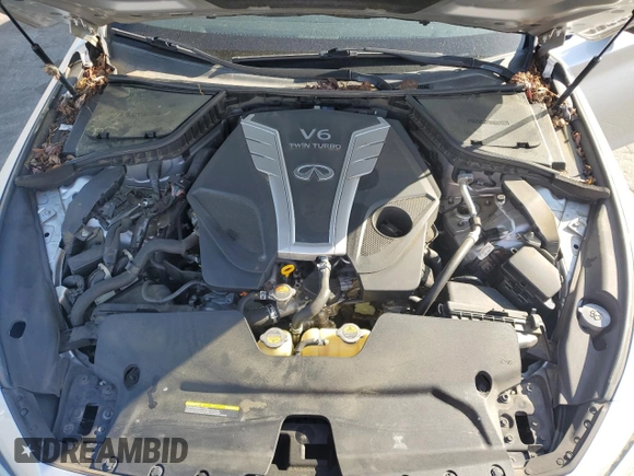 2017 Infiniti Q50 Premium with VIN JN1EV7AP4HM739472, listed as a Copart auction lot 57230925 with 88,352 mi miles and Salvage title. Bid and sale history available at DreamBid. Image 11.
